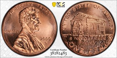 2009-D 1C Lincoln-Early Childhood MS64+ RD