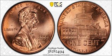 2009-D 1C Lincoln-Presidency MS66RD