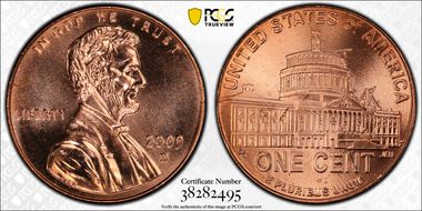 2009-D 1C Lincoln-Presidency MS66RD