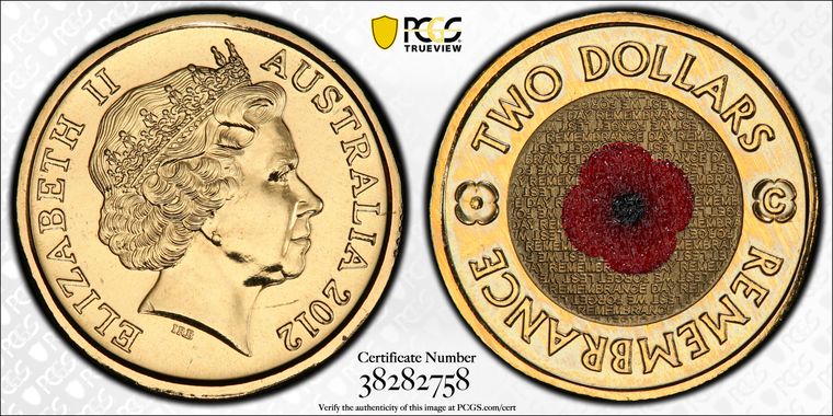 Cert 38282758 - Coin Image