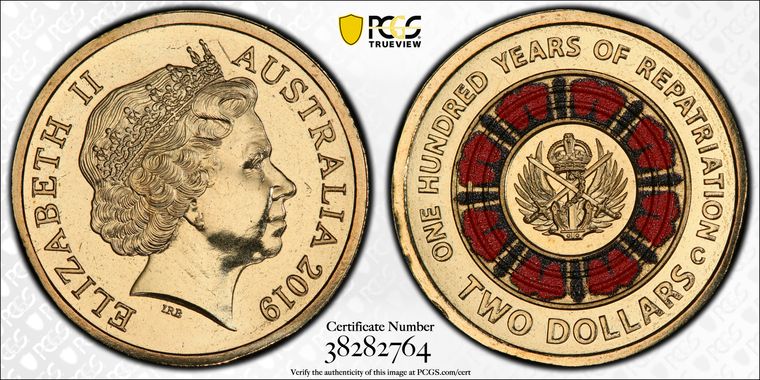 Cert 38282764 - Coin Image