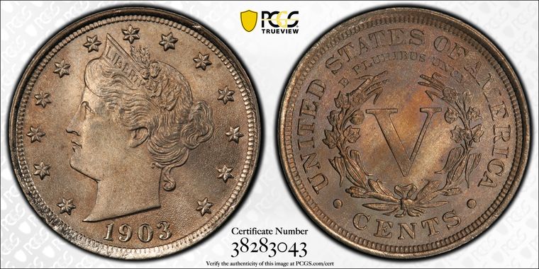 Cert 38283043 - Coin Image