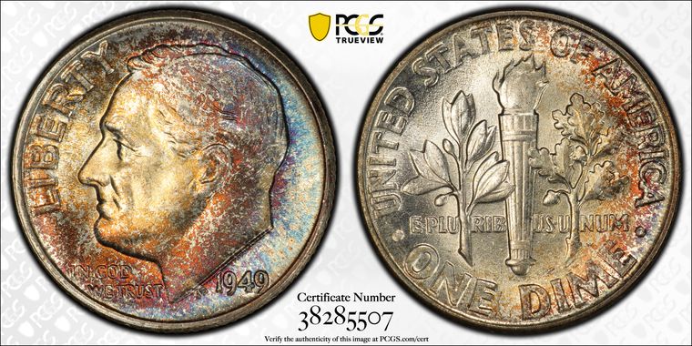 Cert 38285507 - Coin Image