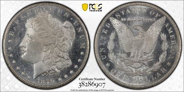 1879-CC $1 MS65PL