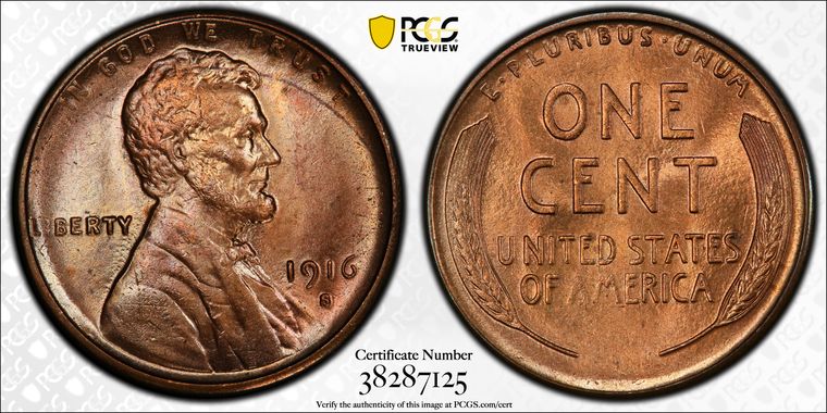 Cert 38287125 - Coin Image