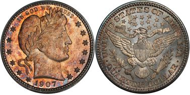 1907-S 25C MS66+
