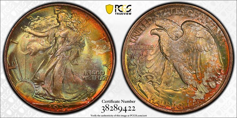 Cert 38289422 - Coin Image