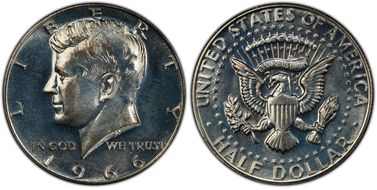 1966 50C No "FG", FS-901 SP64