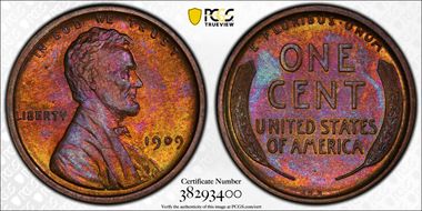 1909 VDB 1C PR65BN