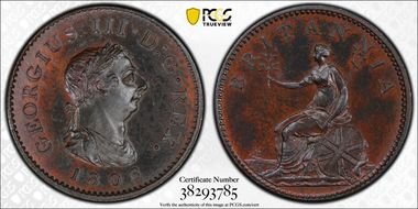 1806 1/4D S-3782 PR63BN