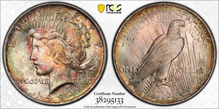 Cert 38295133 - Coin Image