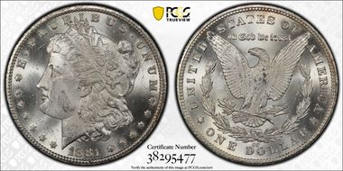1881-CC $1 MS63