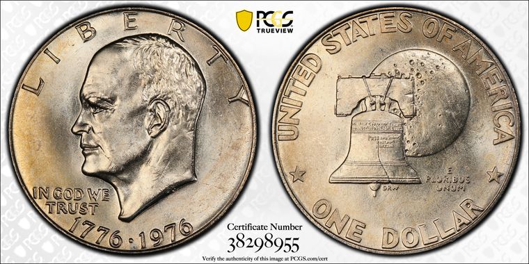 Cert 38298955 - Coin Image