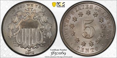 1873 5C Open 3 MS66+