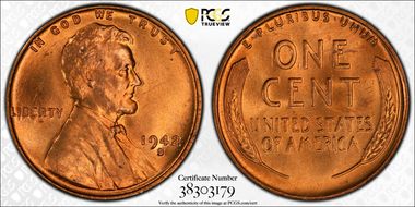 1942-S/S 1C RPM, FS-512 MS66RD