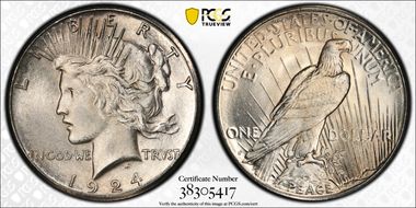 1924-S $1 MS64+