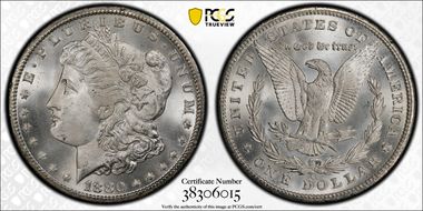 1880-CC $1 MS66