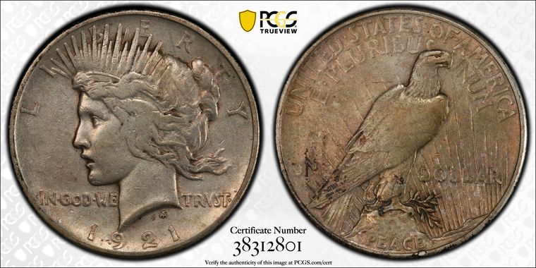 Cert 38312801 - Coin Image