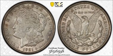1921-S $1 MS63