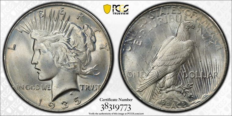 Cert 38319773 - Coin Image