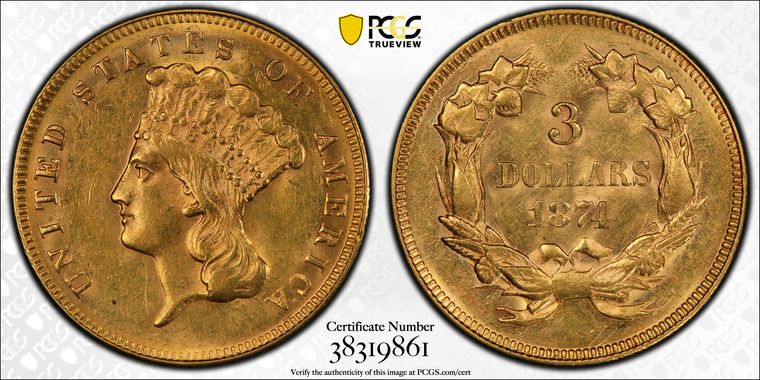 Cert 38319861 - Coin Image