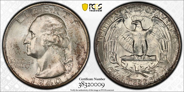 Cert 38320009 - Coin Image