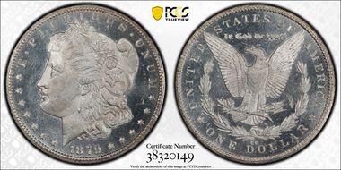 1879-CC $1 MS63PL