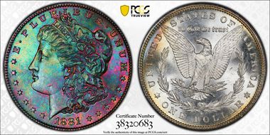 1881-S $1 MS66+