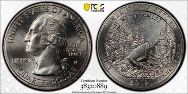 2019-W 25C Frank Church River of No Return NP First Week of Discovery MS65