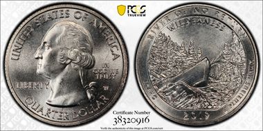 2019-W 25C Frank Church River of No Return NP First Week of Discovery MS65+