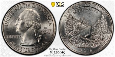 2019-W 25C Frank Church River of No Return NP First Week of Discovery MS66