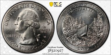 2019-W 25C Frank Church River of No Return NP First Week of Discovery MS63