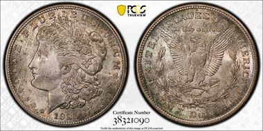 1921-D $1 MS66+