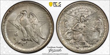 1937-S 50C Texas MS67