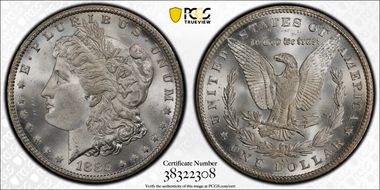 1885-CC $1 MS66+