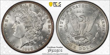 1898-O $1 MS65