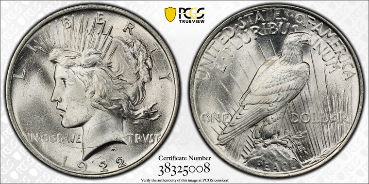 Cert 38325008 - Coin Image