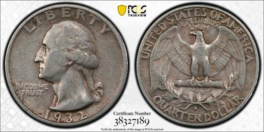 1932-S 25C VF35