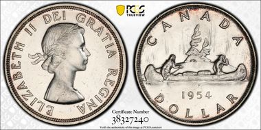 1954 S$1 MS63