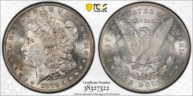 1879-S $1 VAM 35 Reverse of 1878 MS61