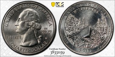 2019-W 25C Frank Church River of No Return NP First Week of Discovery Emily S. Damstra Signature MS65+