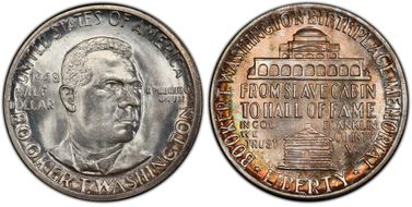 1948 50C Booker T. Washington MS67