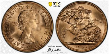 1959 Sov S-4125 St. George MS65