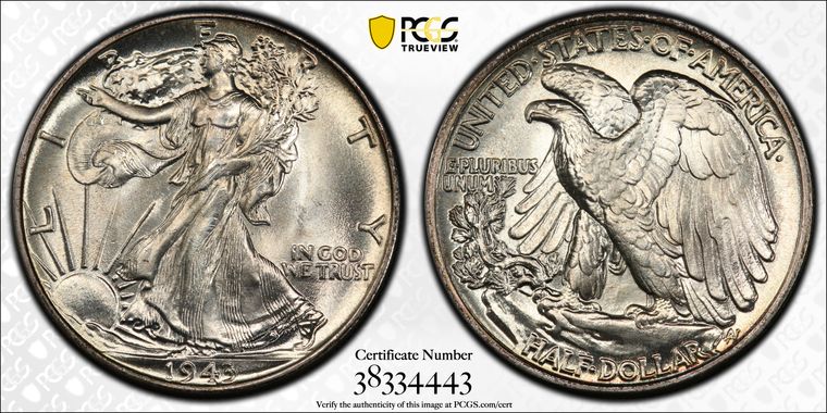 Cert 38334443 - Coin Image