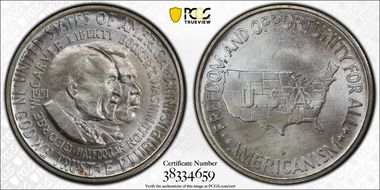 1951-D 50C Washington-Carver MS66