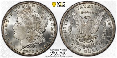 1882-CC $1 MS67+