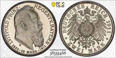 1911-D 2 Mk Birthday J-48 PR65+ CAM