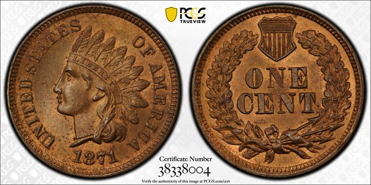 Cert 38338004 - Coin Image