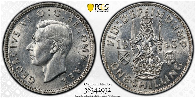 Cert 38342932 - Coin Image