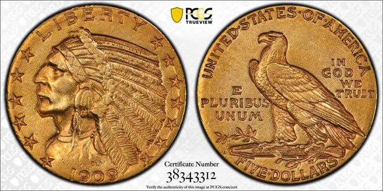 Cert 38343312 - Coin Image